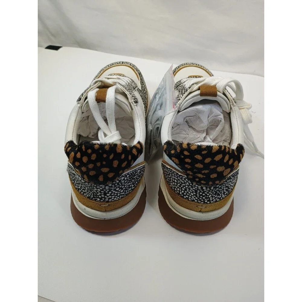 Madewell Kickoff Trainer sneakers Calf Hair Size 6 M Women